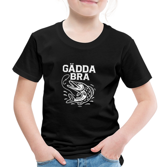 Gädda Bra - Teenager Premium T-Shirt - black