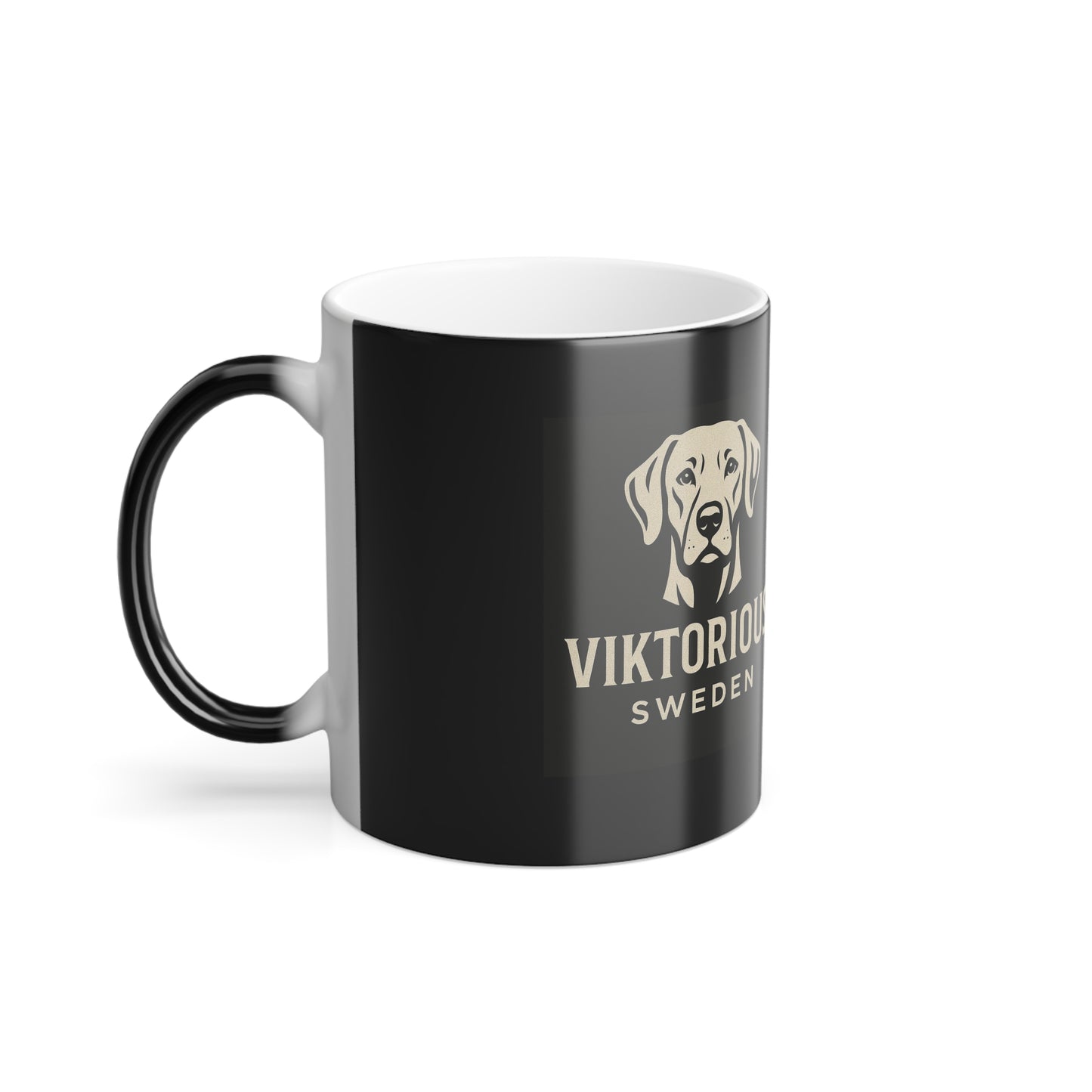 Color-Changing Mug — Viktorious Sweden Ridgeback Logo 11oz