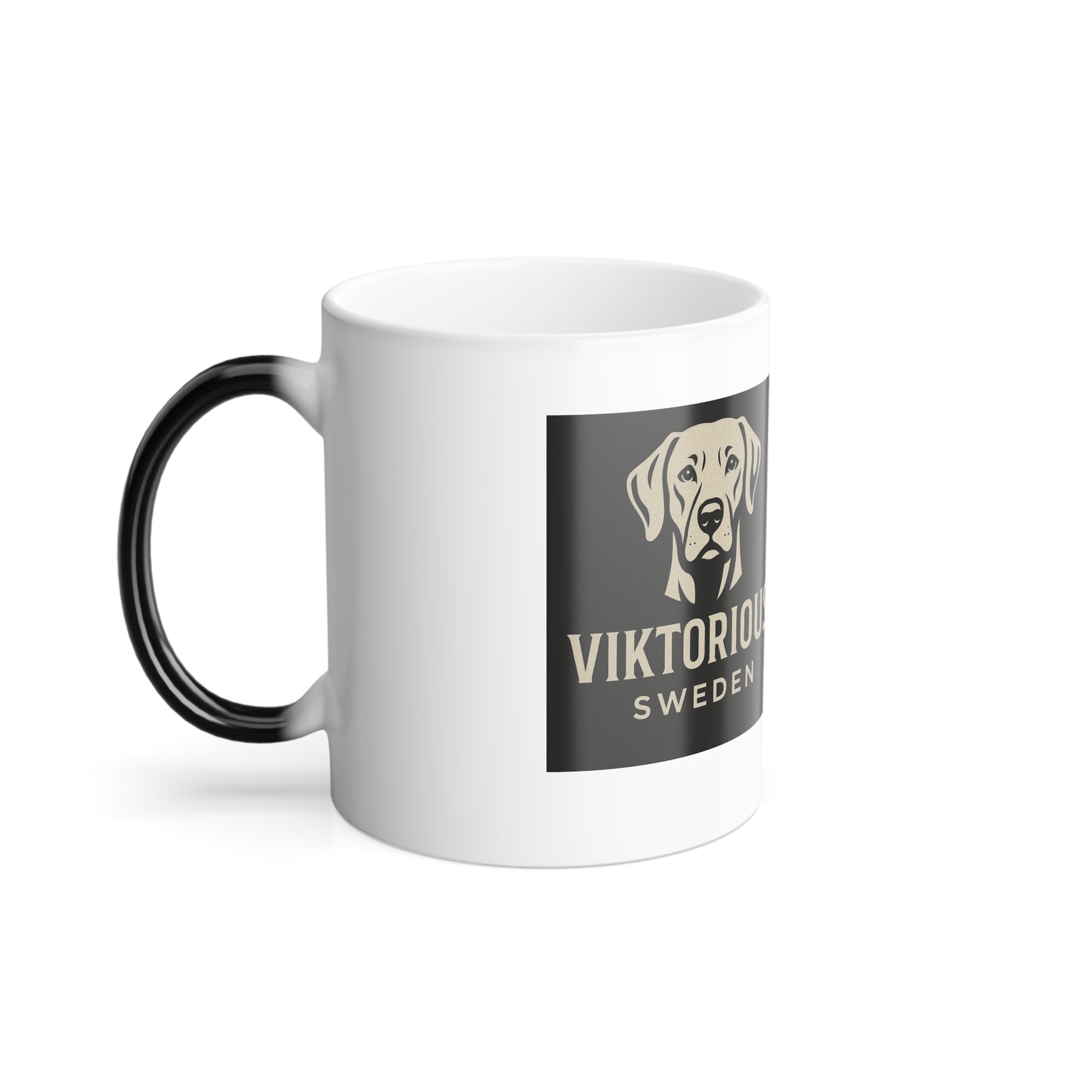 Color-Changing Mug — Viktorious Sweden Dog Logo 11oz